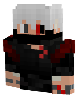 Black skin: bust render