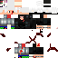Black skin: raw texture render