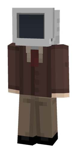 Brown skin: body, front render