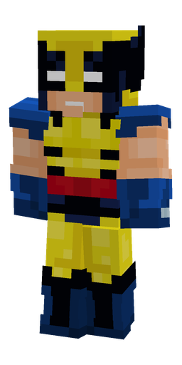 Black skin: body, front render