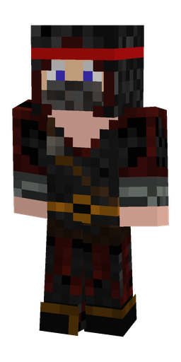 Black skin: body, front render