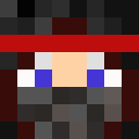 Black skin: face render