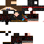 Black skin: raw texture render