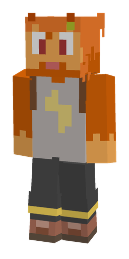 Black skin: body, front render