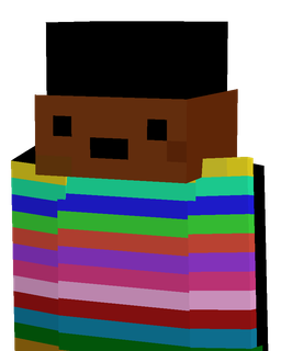 Blue skin: bust render