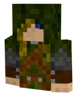 Black skin: bust render