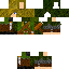 Black skin: raw texture render