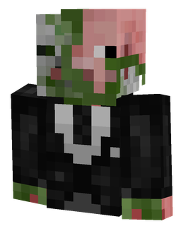 Black skin: bust render