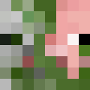 Black skin: face render