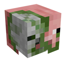 Black skin: head render
