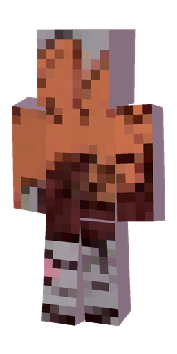 Classic skin: body, back render