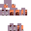 Classic skin: raw texture render