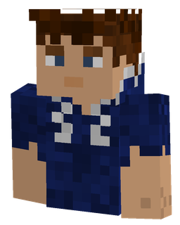 Blue skin: bust render