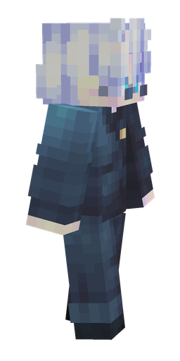 Black skin: body, right side render