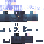 Black skin: raw texture render