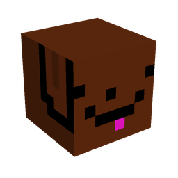 Brown skin: head render