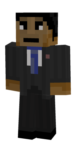Black skin: body, front render