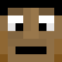 Black skin: face render