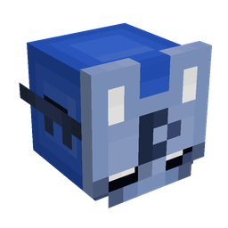 Blue skin: head render