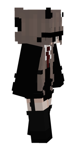 Black skin: body, right side render
