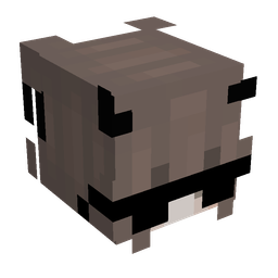 Black skin: head render