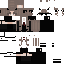 Black skin: raw texture render
