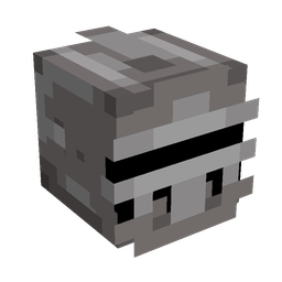 Black skin: head render