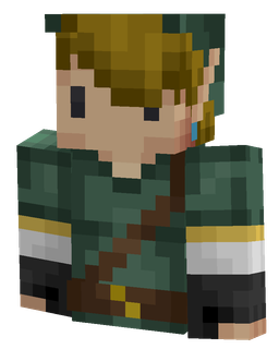 Brown skin: bust render