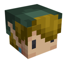 Brown skin: head render