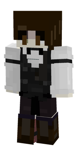 Black skin: body, front render
