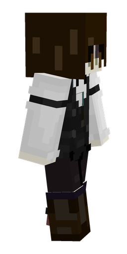Black skin: body, right side render