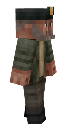 Black skin: body, right side render