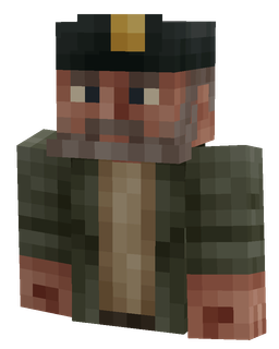 Black skin: bust render