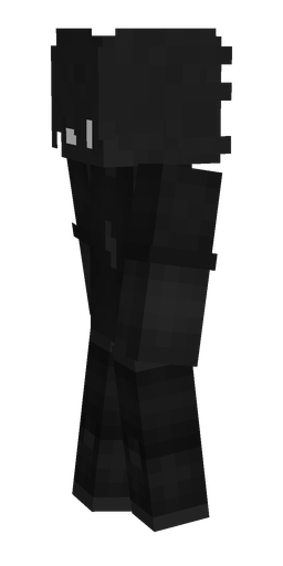 Black skin: body, left side render