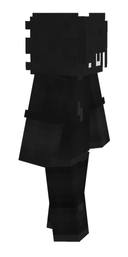 Black skin: body, right side render