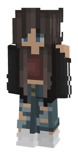 Black skin: body, front render