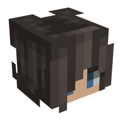 Black skin: head render