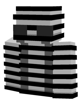 Black skin: bust render