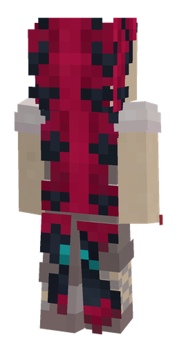 Gray skin: body, back render