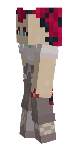 Gray skin: body, left side render