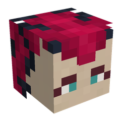Gray skin: head render