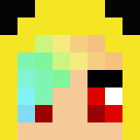 Black skin: face render