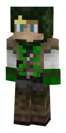 Black skin: body, front render