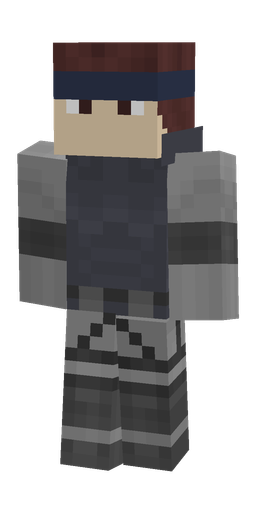 Black skin: body, front render