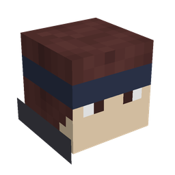Black skin: head render