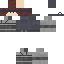 Black skin: raw texture render