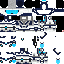 Blue skin: raw texture render