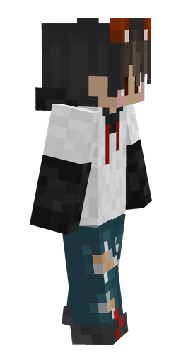 Black skin: body, right side render
