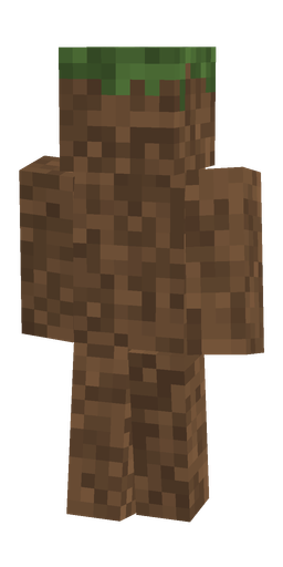 Brown skin: body, front render