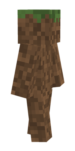Brown skin: body, right side render